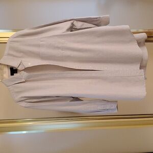 Light blue, striped, long sleeve Limited shirt. Runs large. NWOT